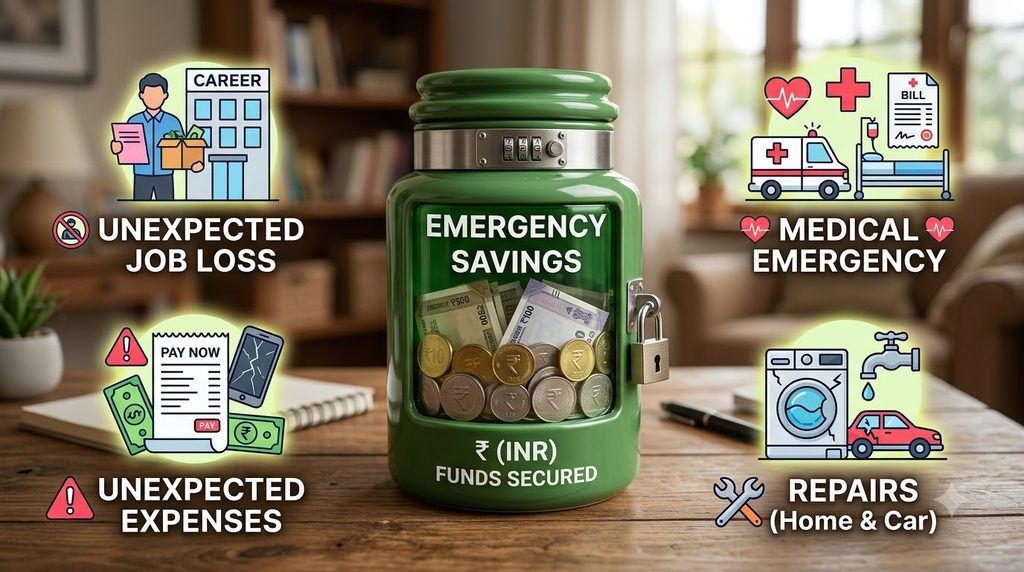 Emergency fund for unexpected financial expenses